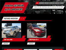 Tablet Screenshot of northgeorgiaautobroker.com